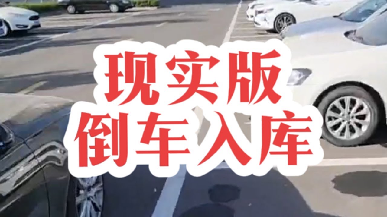 不看点位的倒车入库方法，这是你在驾校学不发的，新手必备