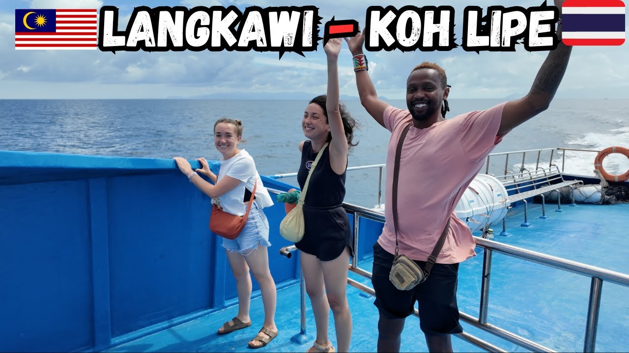 Step by step how to get from Malaysia to Thailand Koh Lipe