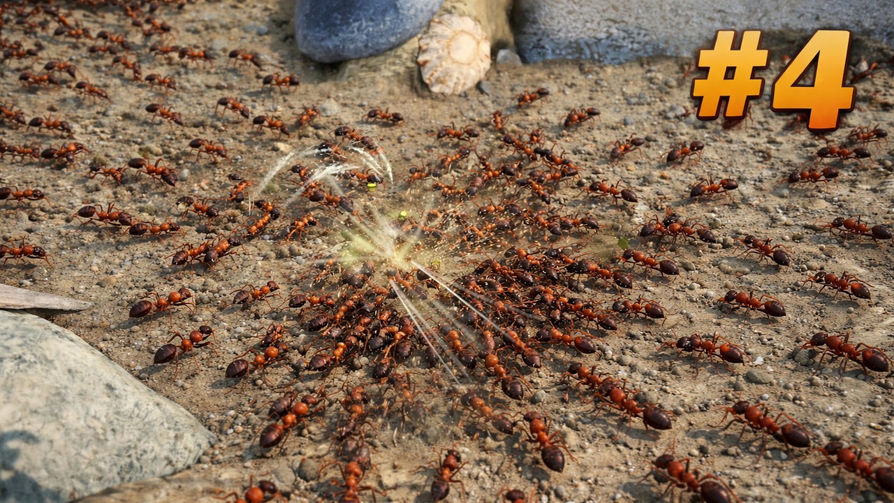 #4 War Against Two Enemy Colonies | Battle for the Beach | Empires of the Undergrowth