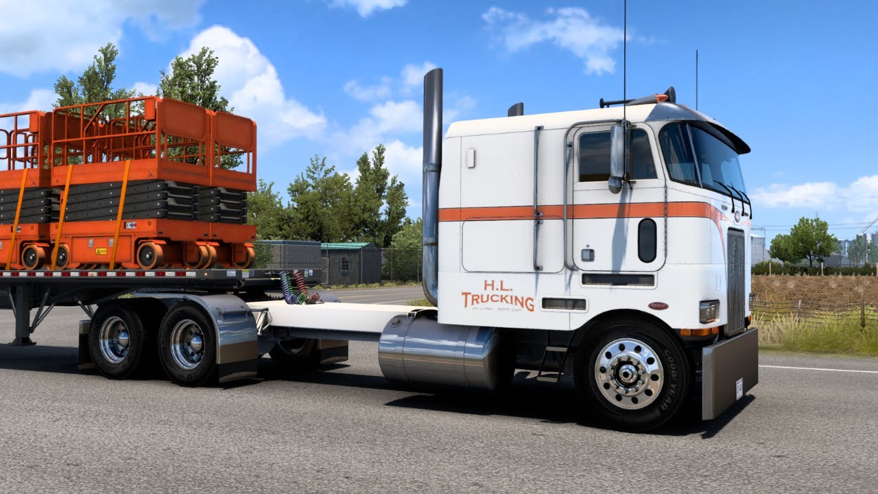 Peterbilt 362 - (Stretched Frame Cabover) - CAT Power - American Truck Simulator