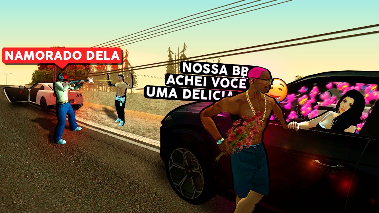 GTA MTA RP - ROUBEI LOGO O CORAÇÃO DA MUIE DO LADRÃO ENQUANTO ELE ROUBAVA MEU AMIGO! 🤣🤣🤣
