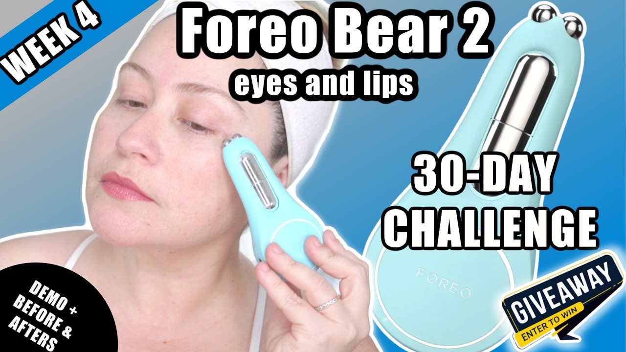 НЕДЕЛЯ 4 - 30 дней использования FOREO BEAR 2 для глаз и губ – Результаты + ДЕМОНСТРАЦИЯ (РОЗЫГРЫШ)