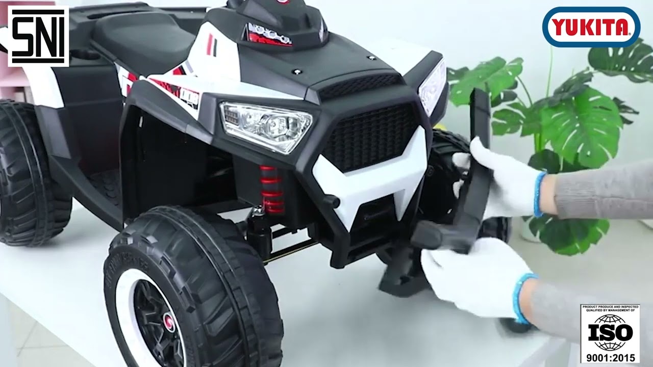 TUTORIAL VIDIO PERAKITAN MAINAN MOBIL AKI YUKITA ATV 09