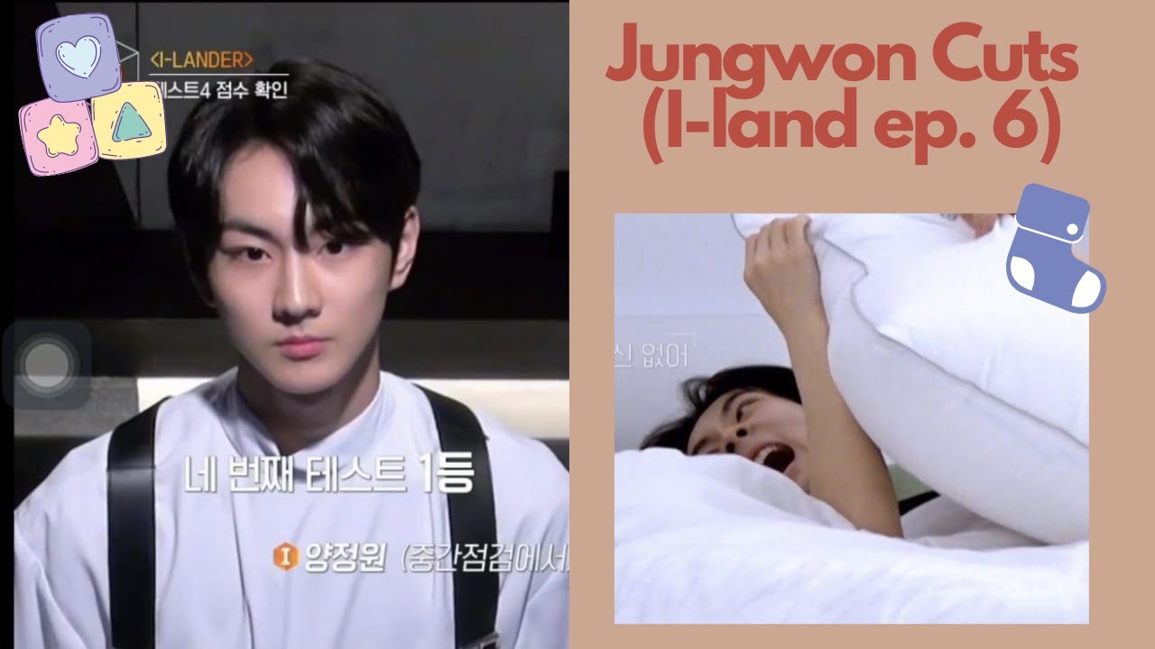 jungwon cuts (i-land ep 6)