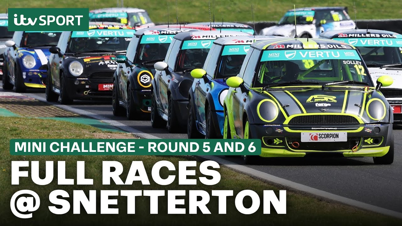 FULL RACES: Mini Challenge Trophy - Round 5 and 6 @ Snetterton 2025 | ITV Sport