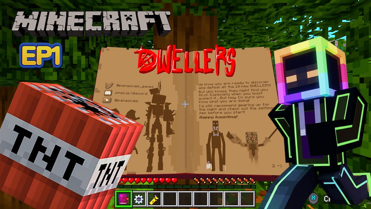 Speedrun While Chased by TNT and Dwellers