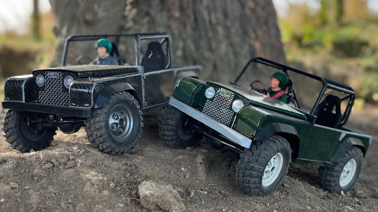 Rc Land Rover trial CCV, Scale Rc Land Rover Series 1