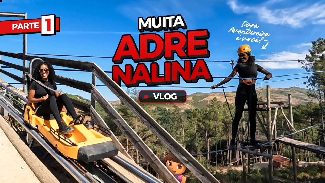 O QUE FAZER EM PORTUGAL PRA SE DIVERTIR - PENA AVENTURA PARK
