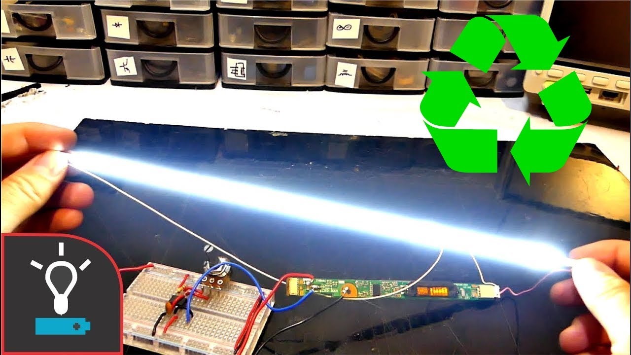 Reciclando Lámparas Fluorescentes de Laptop [CCFL]