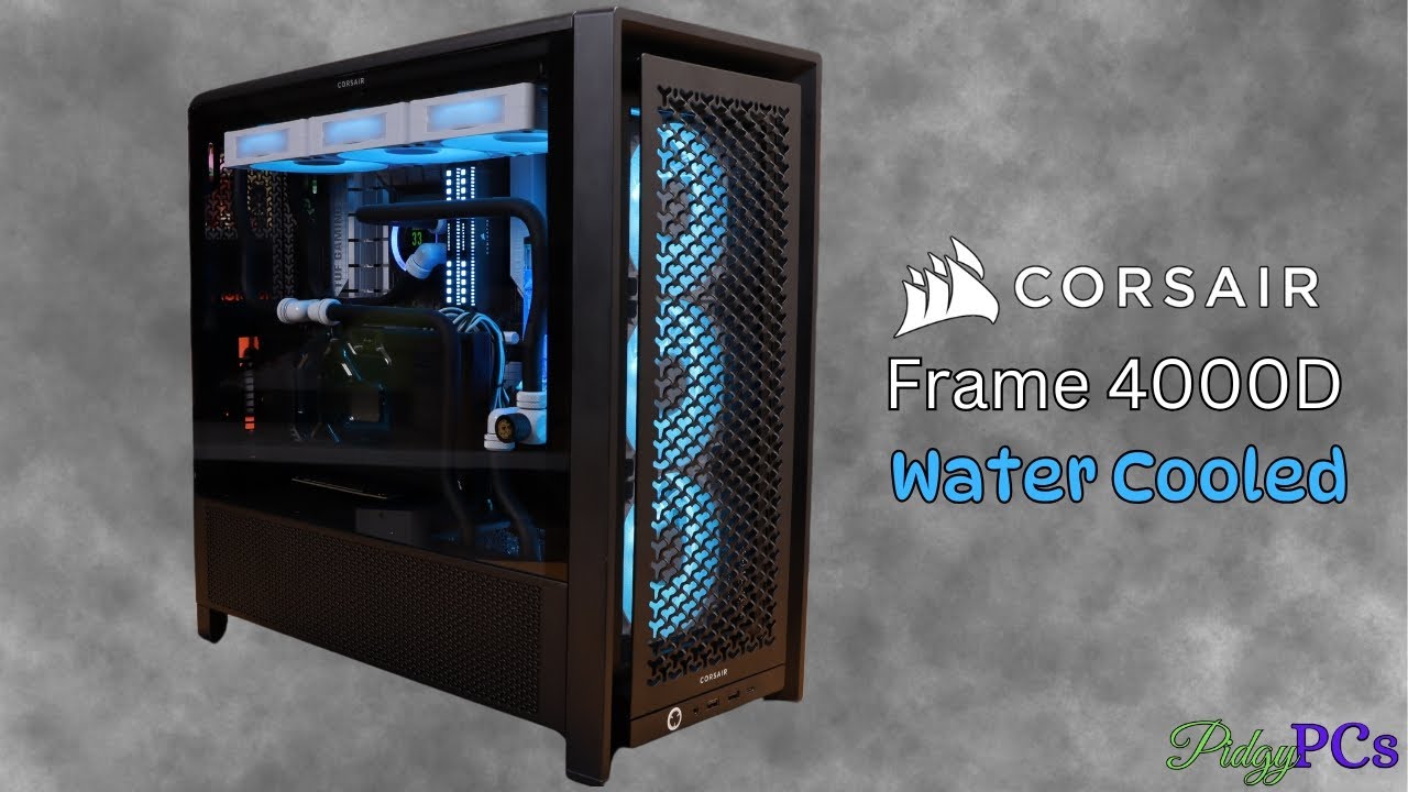 Water Cooled CORSAIR Frame 4000D | 12700K 3080 Ti Gaming PC