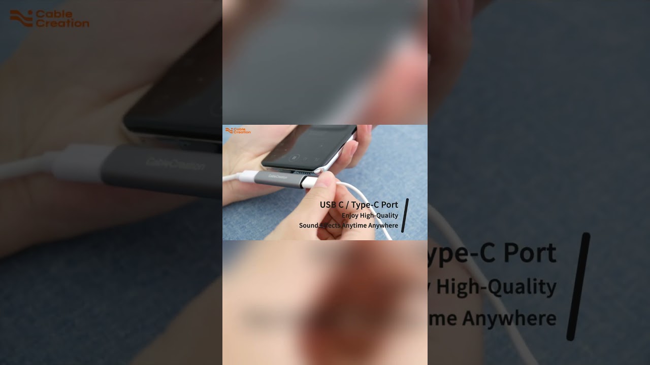 CableCreation USB C Splitter - Elevate Your USB-C Experience with 2-in-1 Audio and PD Charging