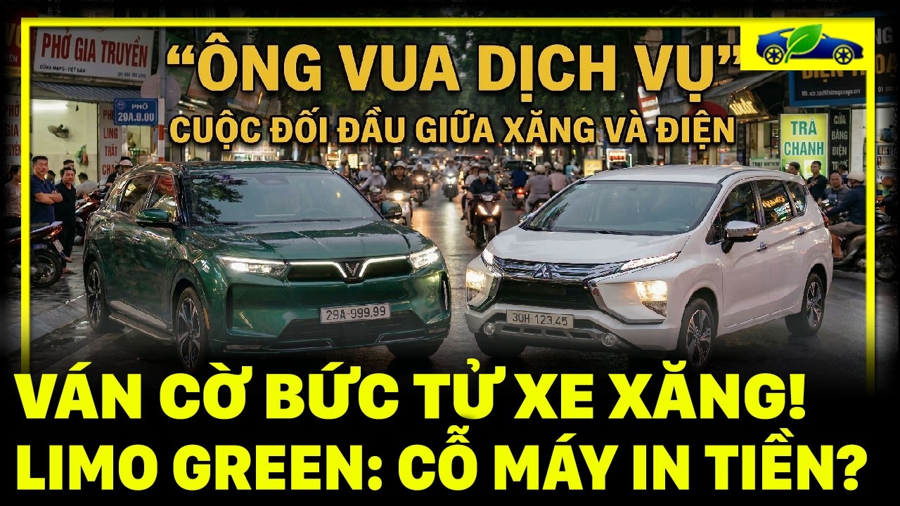 VINFAST LIMO GREEN NƯỚC CỜ TÀI CHÍNH BỨC TỬ XE XĂNG DỊCH VỤ