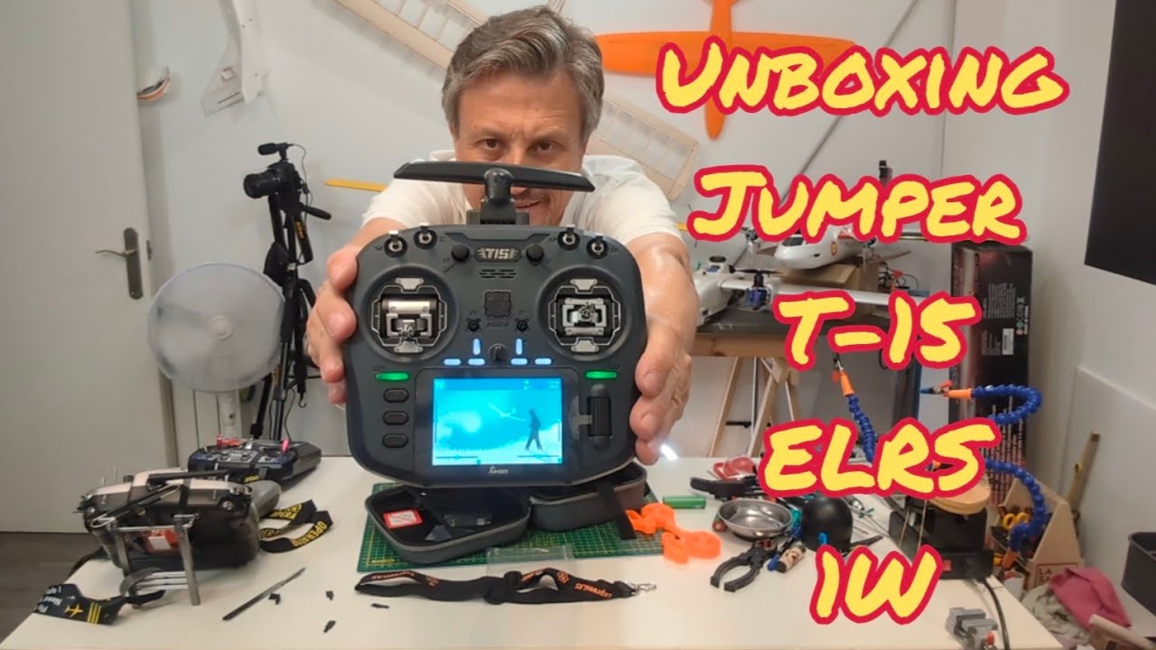 Unboxing Emisora Jumper T15 ELRS 1W - En Español