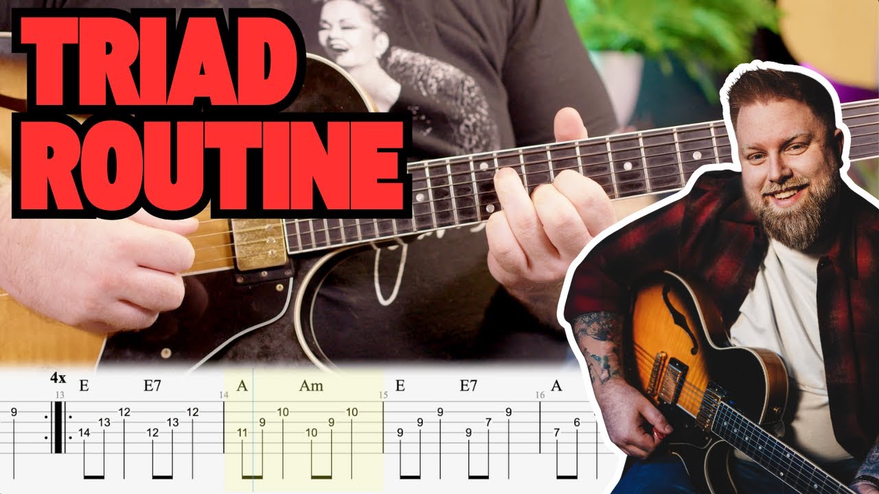 You Don't Know Guitar Triads If You Can't Do THIS - Practice Routine