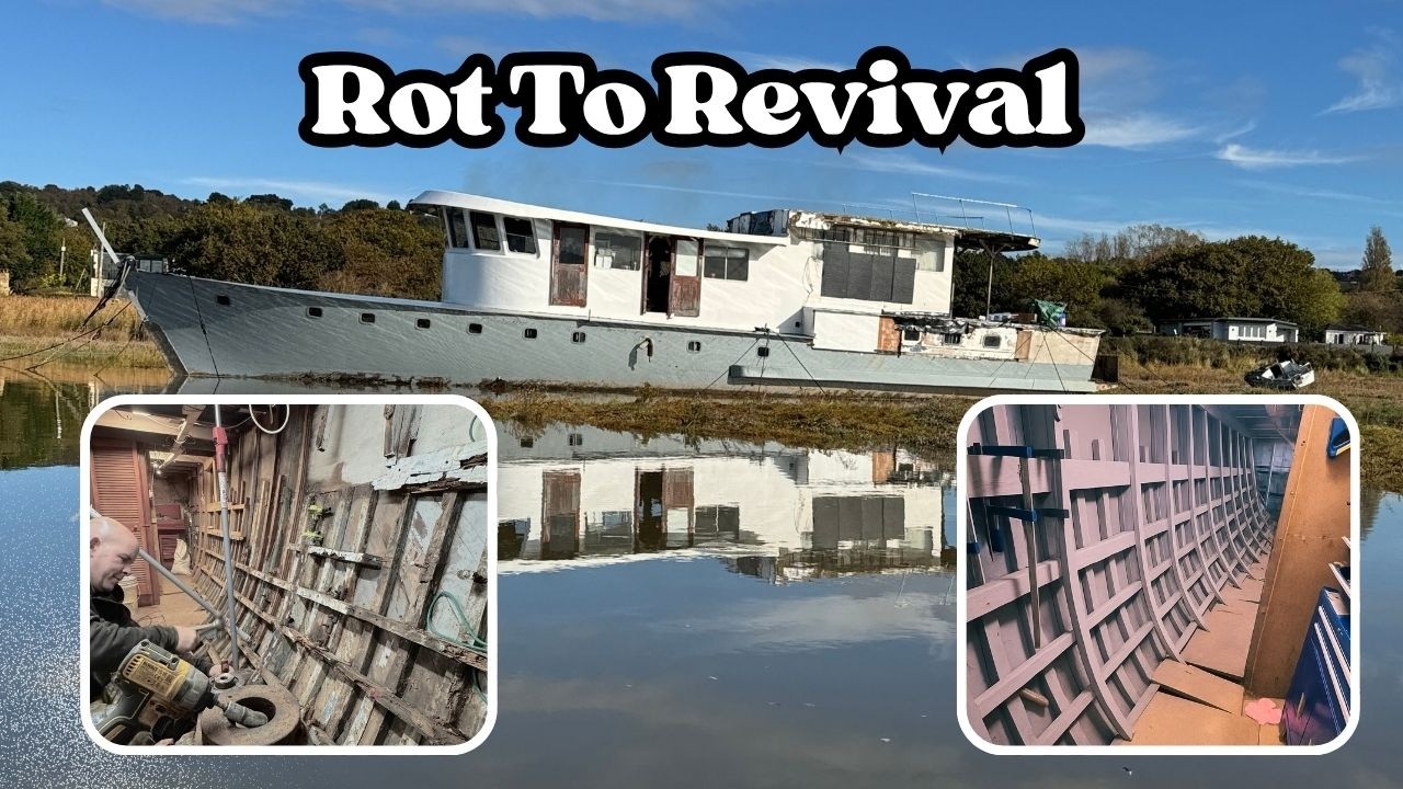 Эпизод 255. Большие скуловые балки и время красить лодку!