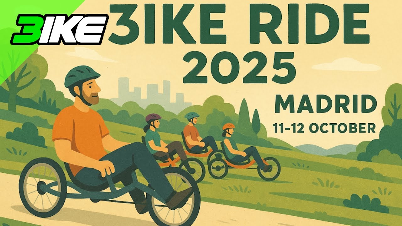 3ike Ride 2025: Мадрид, 11 и 12 октября 2025 г.
