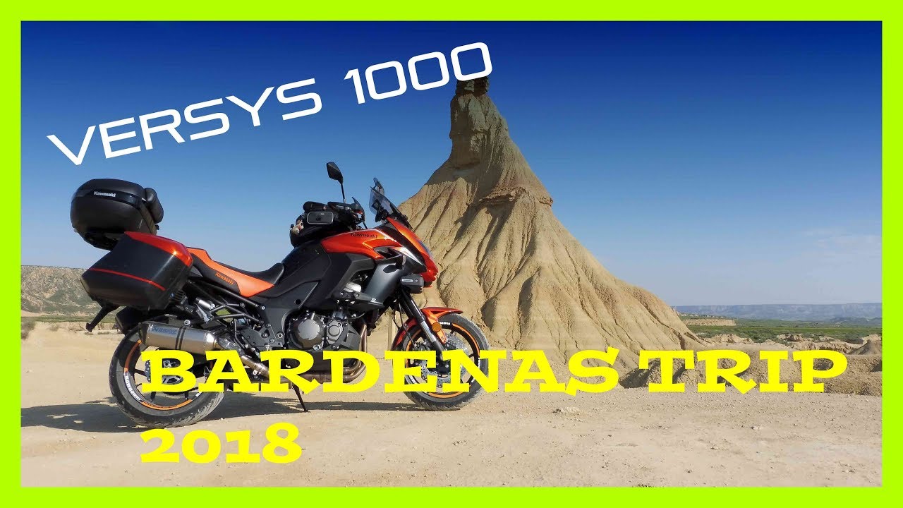 Voyage moto VERSYS 1000 Bardenas 2018