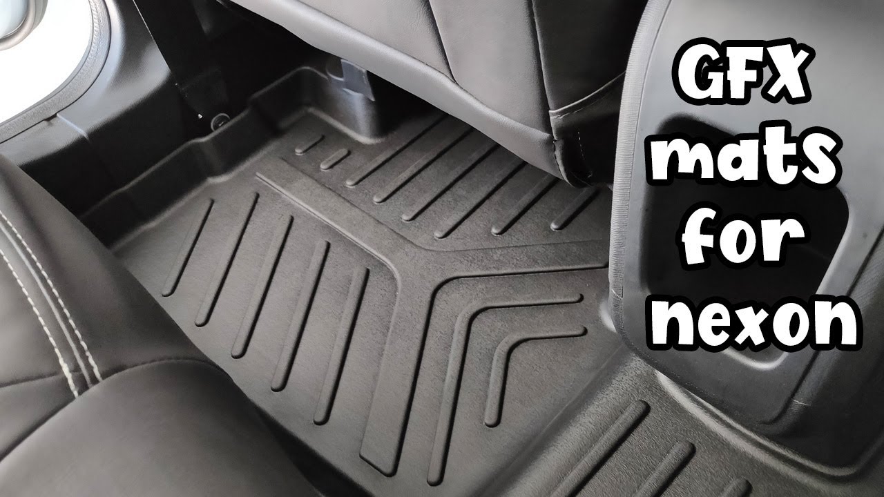 GFX Tata Nexon 3D Mats Unboxing & Installation | GFX Galio Premium Life Long Foot Mats for Nexon