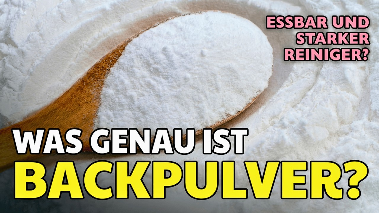 Was ist eigentlich Backpulver? (Warum Natron ALLES kann)