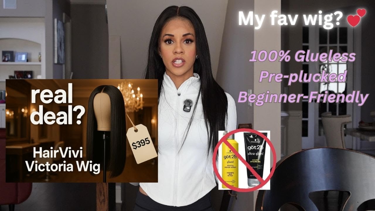 HairVivi Victoria Wig Review | 100% REAL Human Hair, Glueless & Straight (Is It Worth It?)