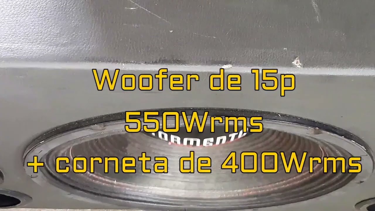 O Super Amplificador de Som que fiz a mais de 5 Anos atrás