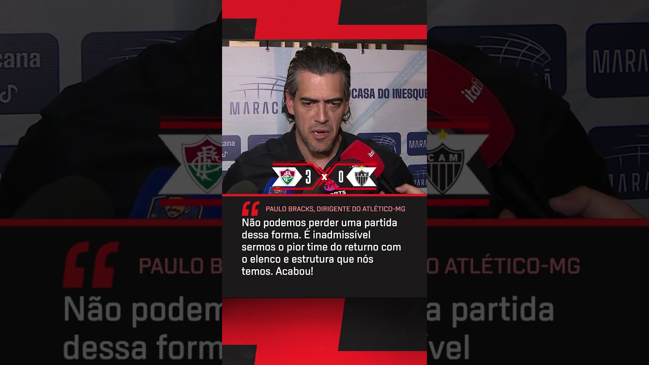 DIRIGENTE DO ATL&Eacute;TICO-MG DETONA ATUA&Ccedil;&Atilde;O DA EQUIPE CONTRA O FLUMINENSE 😱