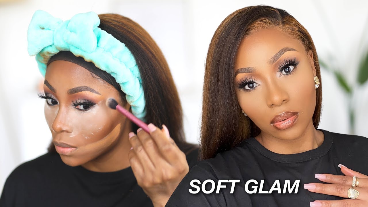 DO THIS FOR FLAWLESS MAKEUP!  - MY 2021 SOFT GLAM | Brown & Dark skin friendly