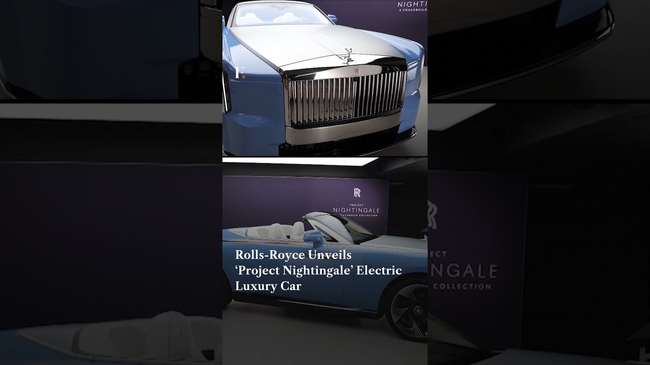 Rolls-Royce Unveils &lsquo;Project Nightingale&rsquo; Electric Luxury Car | N18G