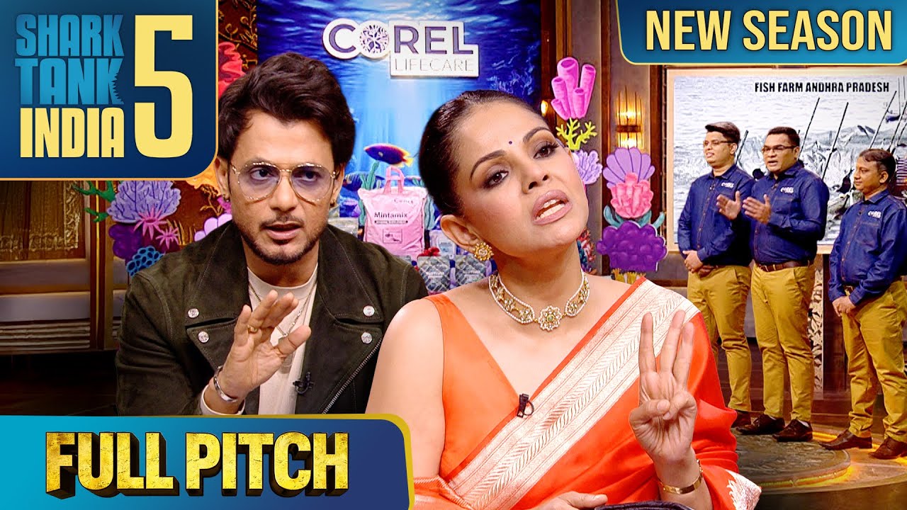 'Corel Lifecare' Takes Fish Farming From Ponds to Profits! | Shark Tank India S5 | Full Pitch