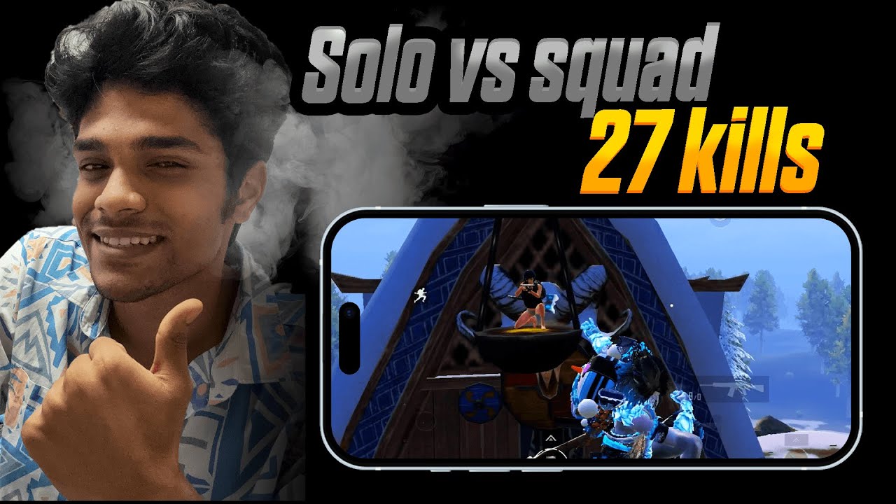 Ace dominator 21 llu Solo vs sqaud 🔥| Fulll Gameplay | Bgmi | Badwiz