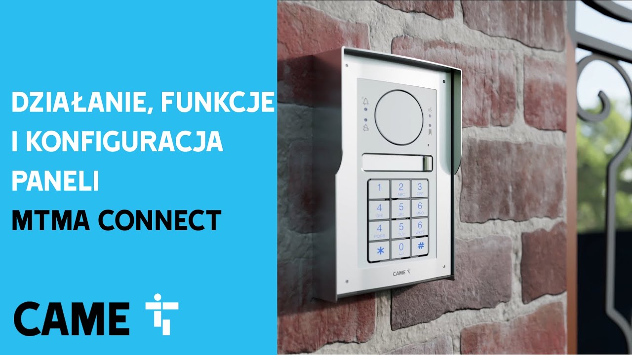 Panel MTMA CONNECT - idealne rozwiązanie dla dom&oacute;w, blok&oacute;w i osiedli i biurowc&oacute;w