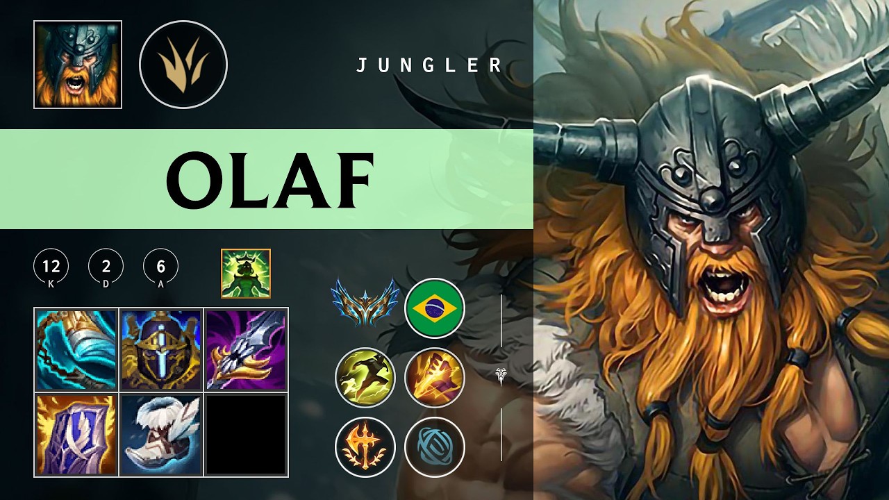 Olaf Jungle vs Ekko - BR Challenger Patch 26.04