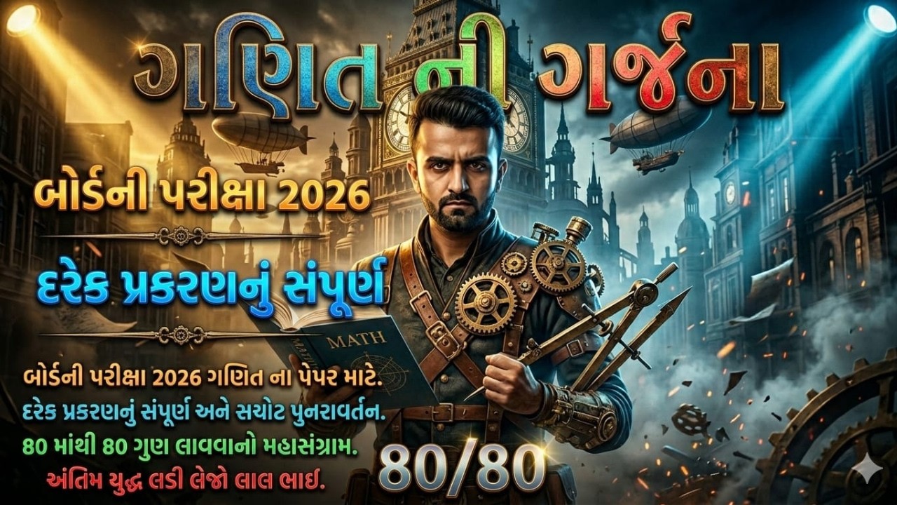 STD - 10 Maths Board Exam Most Imp Revision lec - 2 | ગણિતની ગર્જના | Dhoran 10 Ganit Imp Alpesh sir