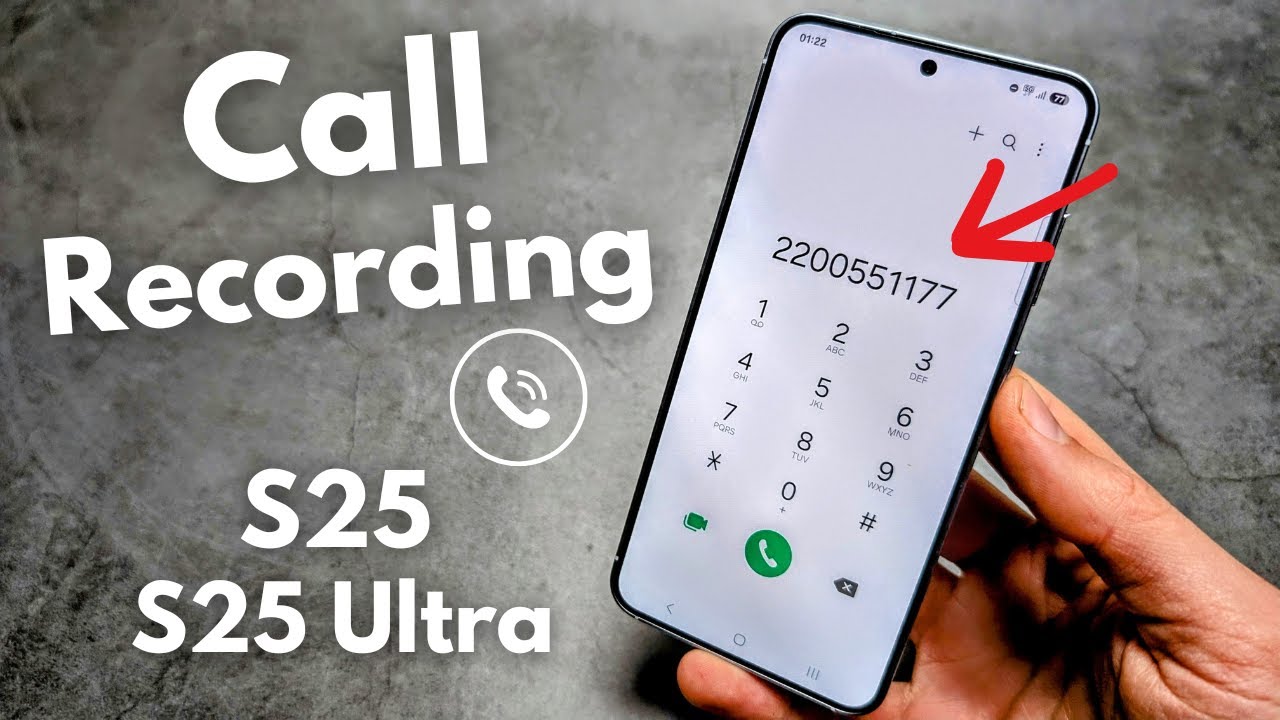 Enable Call RECORDING on Samsung Galaxy S25 / S25 Ultra