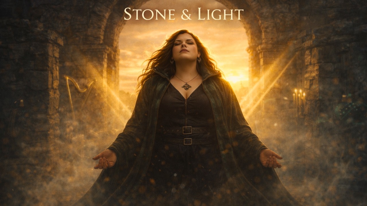 The Temple Breathes | Cinematic Celtic Vocal Ballad (Female Vocal + Harp & Pipes) | 84 BPM