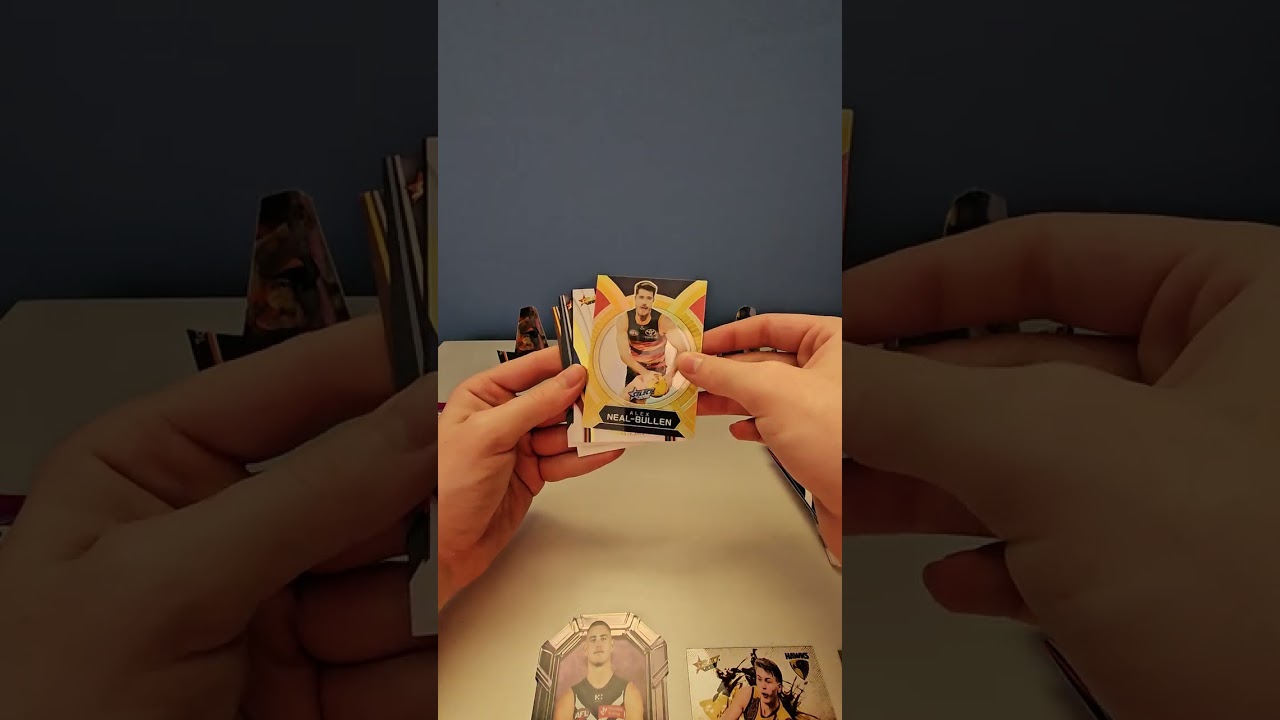 Part 1 of opening 2026 select AFL footy stars cards