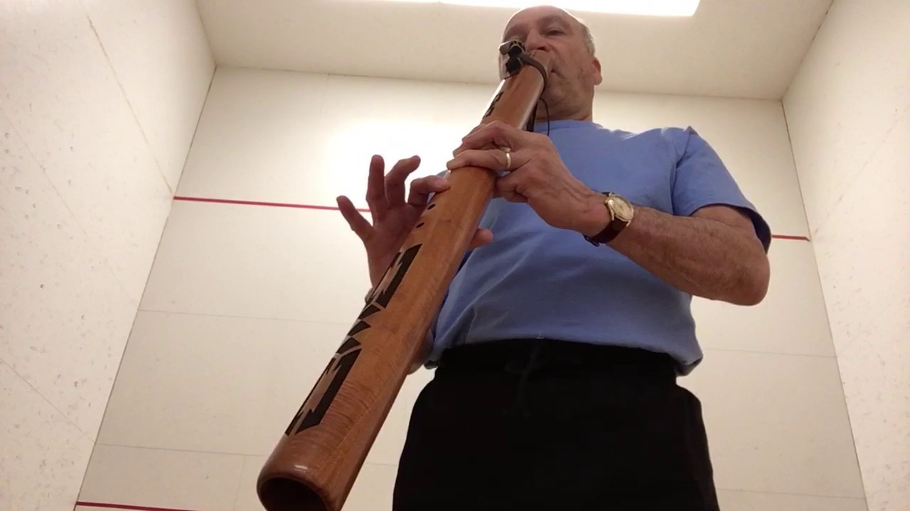 High Spirits Contra Bass Native American style flute in F# minor