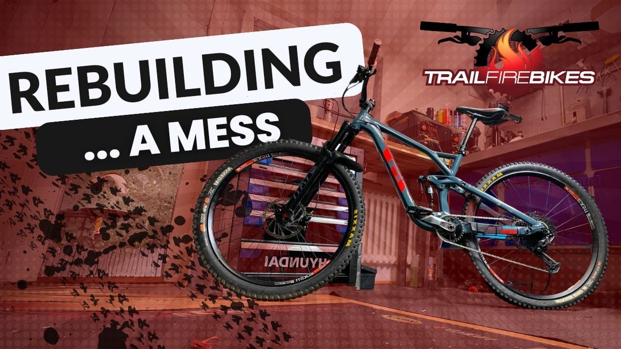How to transform a youngsters trashed Bike into an awesome Trailrocket!