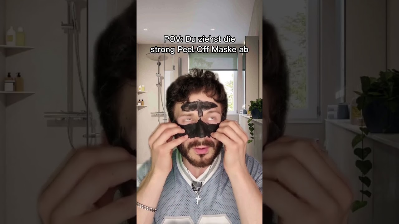 POV: Du ziehst die strong Peel-Off Maske ab #cosmetics #skincare #truestory #salvacantaofficial