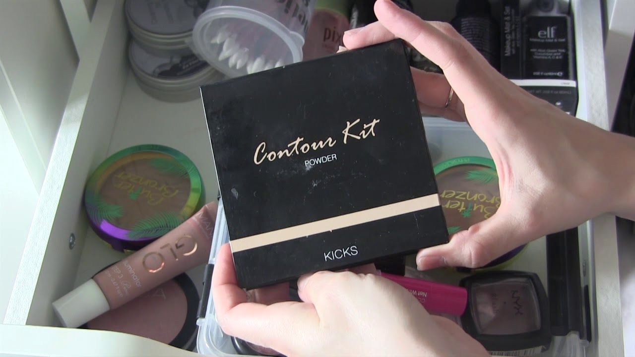 Makeup declutter 2018