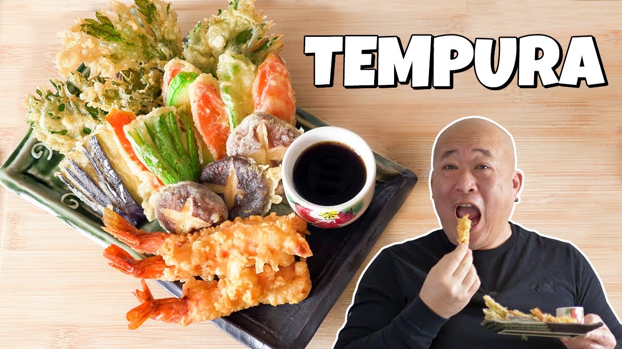 Tempura de crevettes et de légumes - Le Riz Jaune