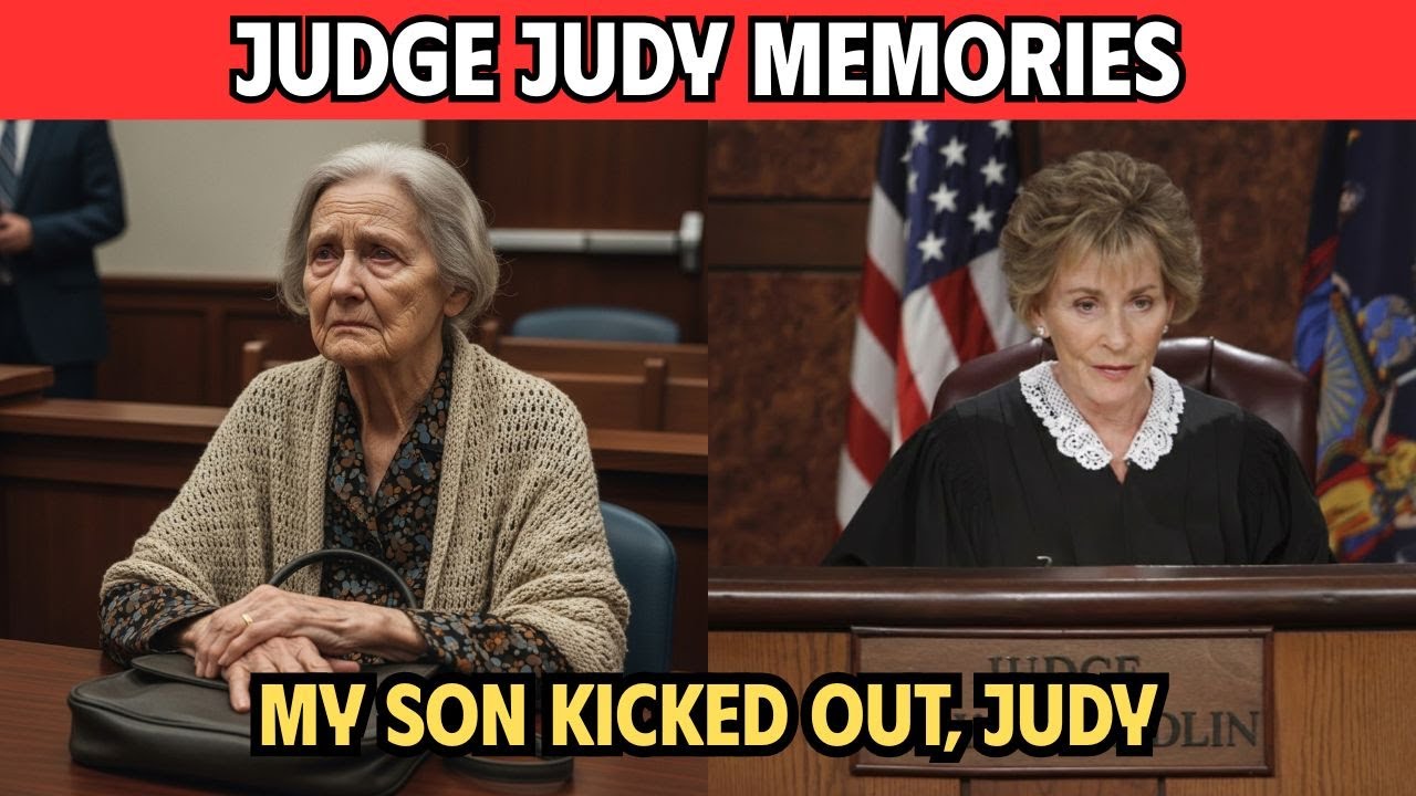 Blind 70-Year-Old Woman Kicked Out by Her Son — Judge Judy Was Left in Tears