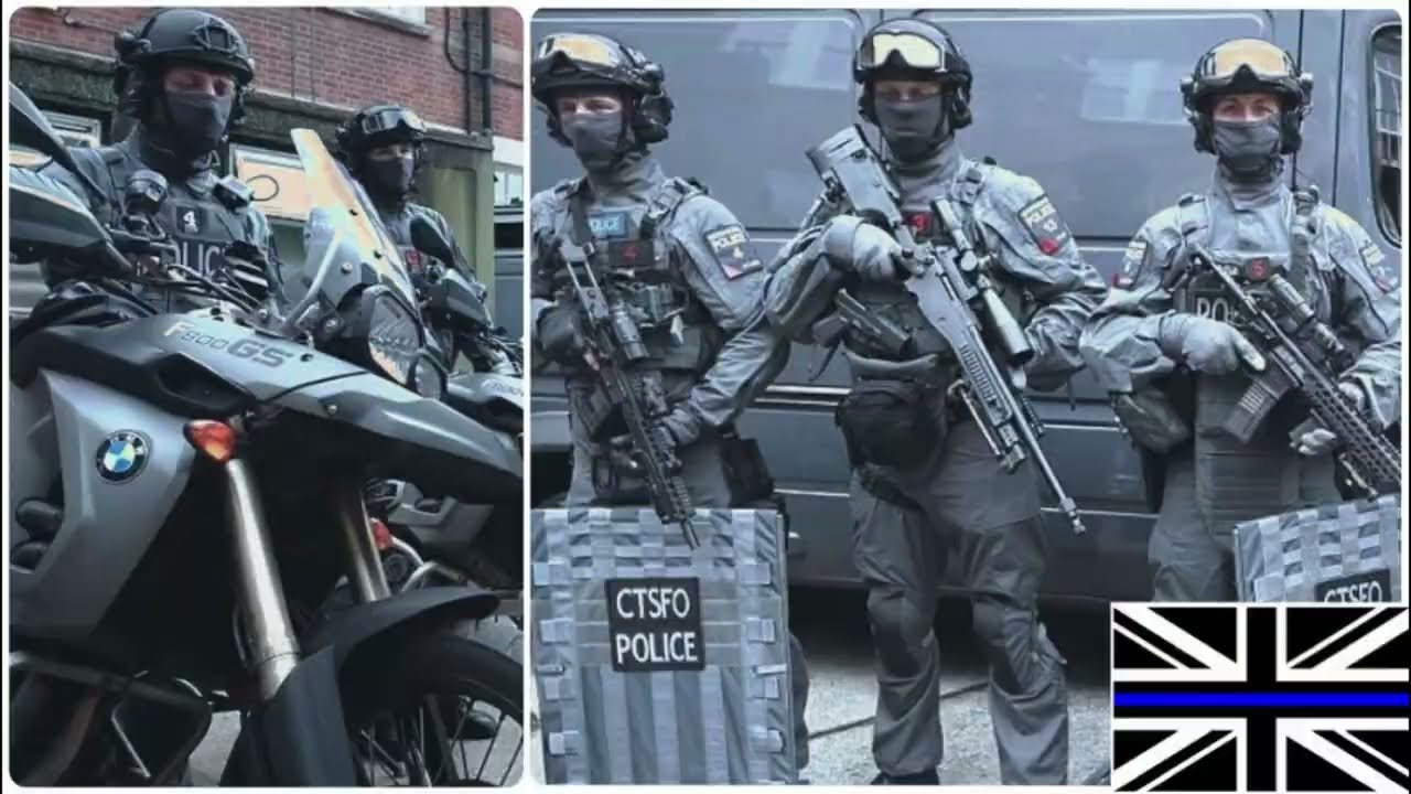 UK ARMED POLICE IN ACTION COMPILATION