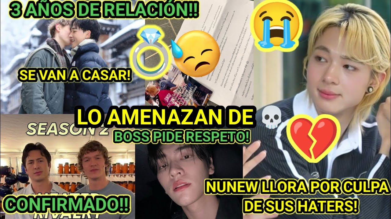LO AMENAZAN DE💀💔NUNEW LLORA!😭BOSS PIDE RESPETO!😡BODA💍 #ZEENUNEW #BOSSNOEUL #HEATEDRIVALRY SEASON 2