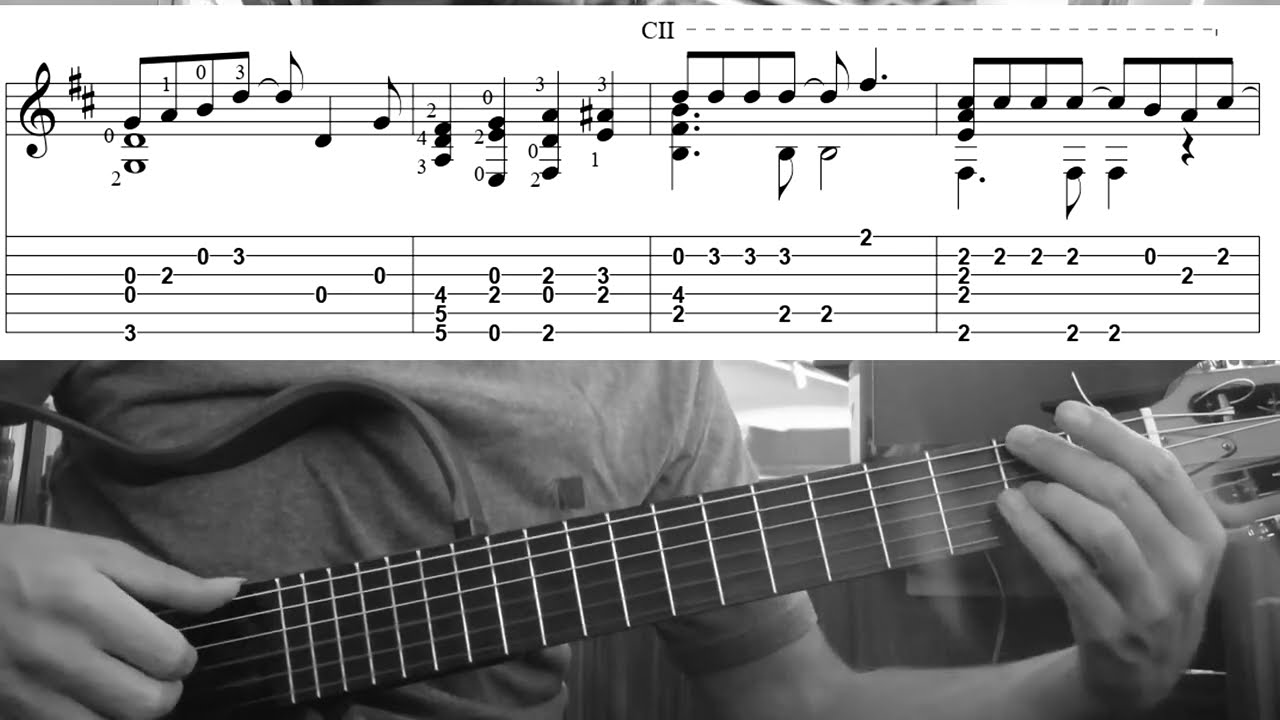 Love of My Life  - Guitar Solo (Score & TAB) | Alejandro Marin