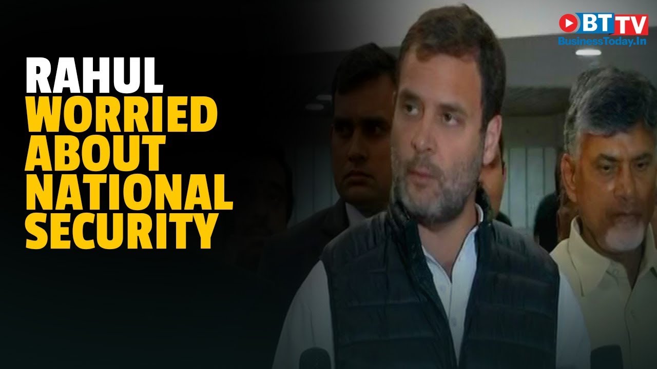 National security must transcend narrow political considerations: Rahul Gandhi