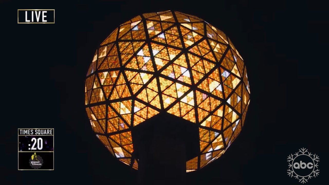 2024-2025 Ball Drop By ABC Dick Clark’s New Year’s Rockin’ Eve (NOT OFFICIAL)