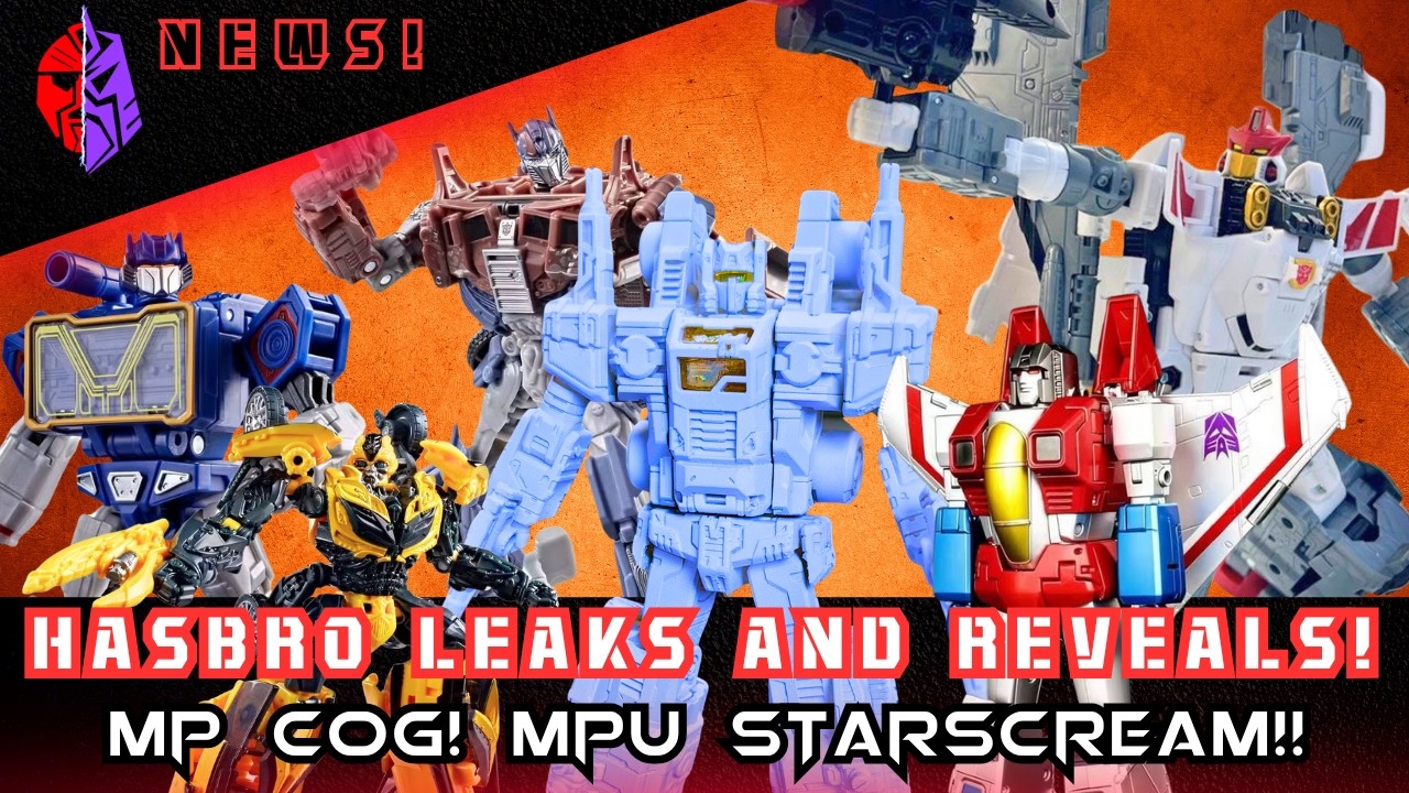 Интересные утечки и анонсы от Hasbro! Ещё больше изображений Cog! Очень блестящий Старскрим! И мн...