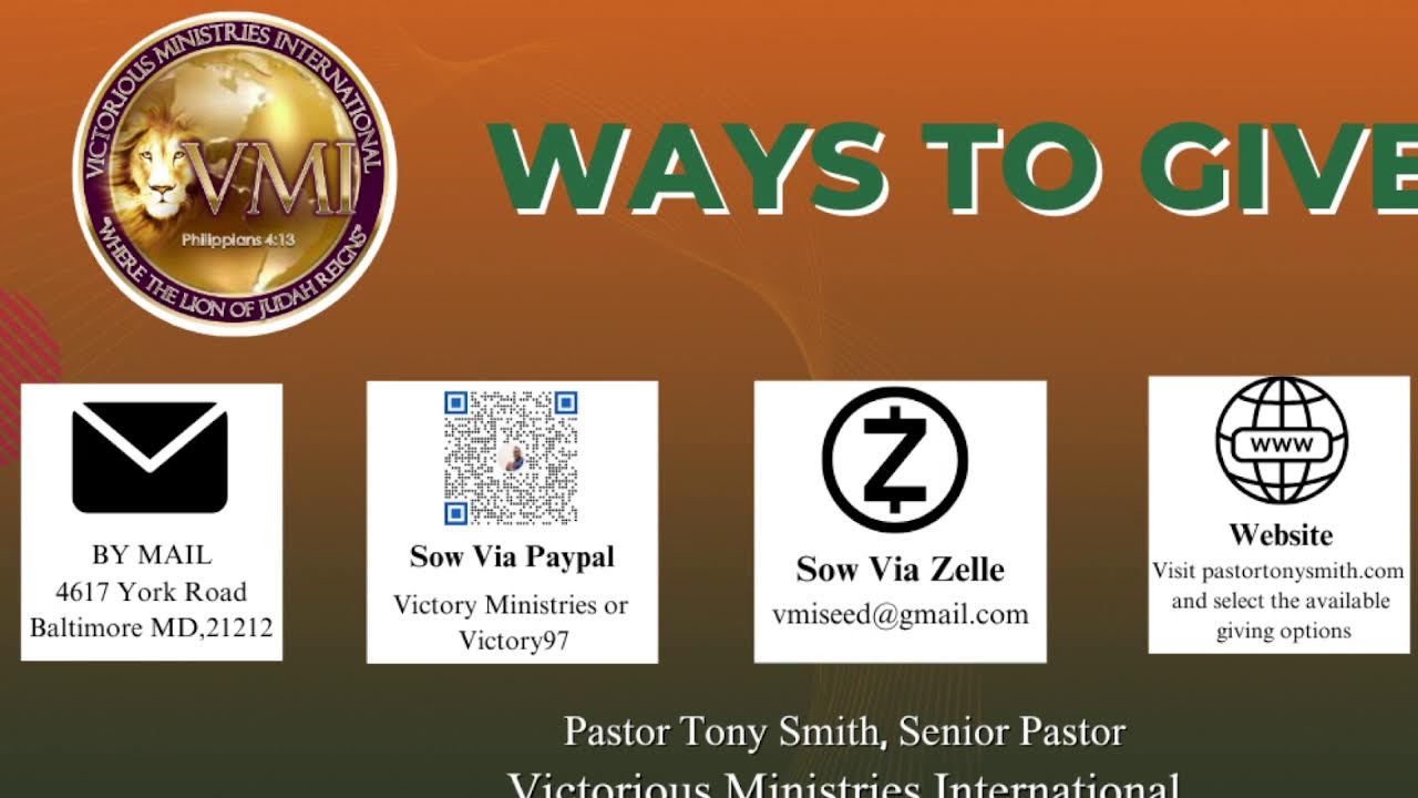 It's Time for You to Come Forth | Pastor Tony Smith | Sunday 01-25-25 | 9am Service