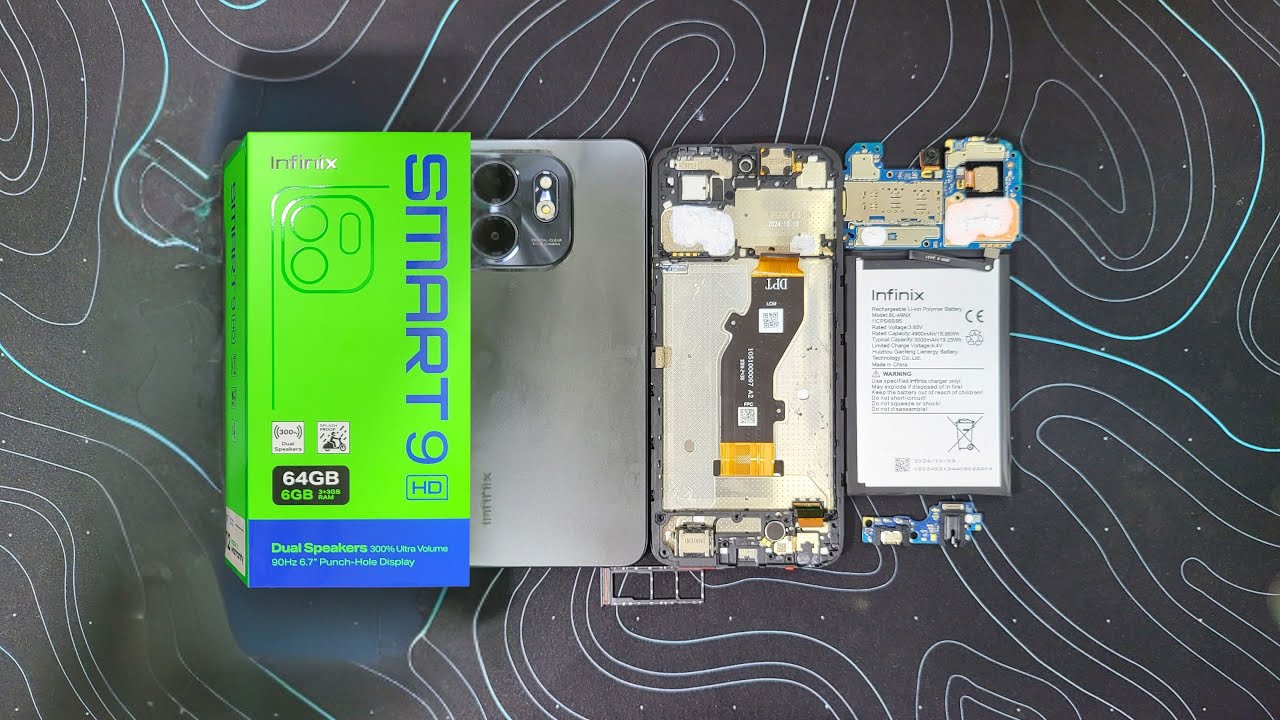 INFINIX SMART 9 HD TEARDOWN & DISASSEMBLY !! NO DETAIL INFORMATION !!!